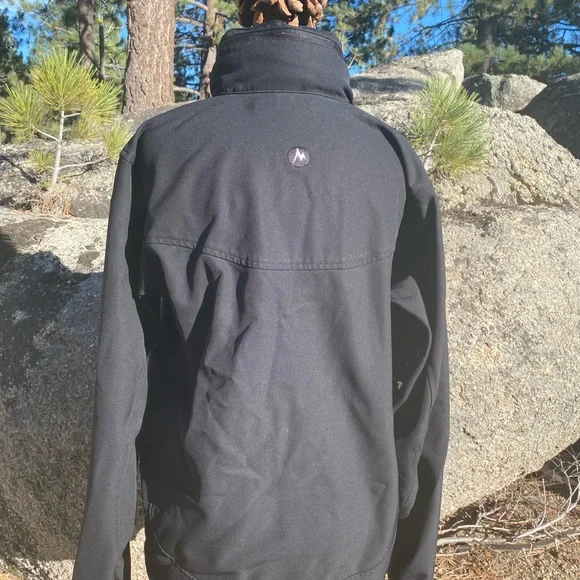 Marmot Men’s Size M Black Softshell Jacket - Picture 11 of 11